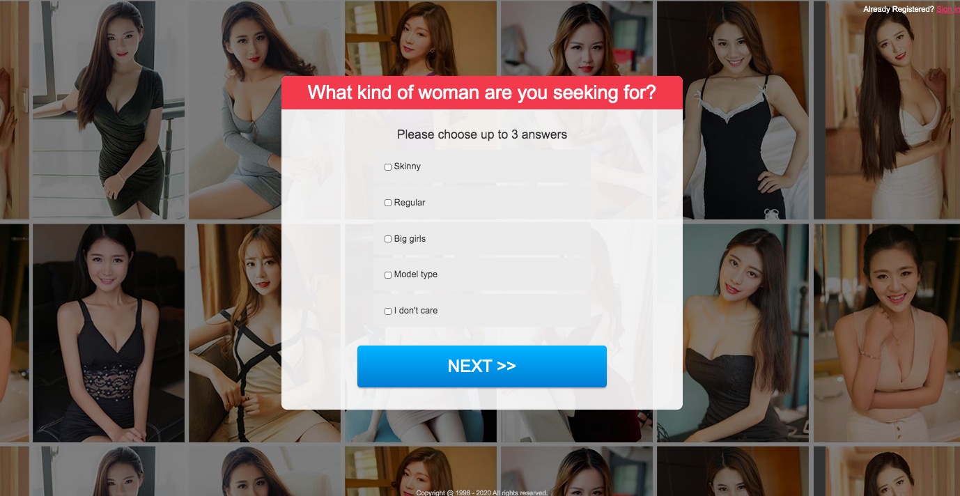 AsianBeautyOnline register form